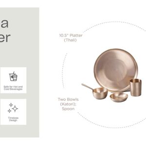 Kansa Thali Set – Ancestral Dining, Reimagined - Image 3