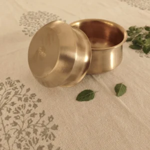 Kansa-Tulsi Handi (SMALL) – Slow Serve. Sacred Metal. Timeless Roots. - Image 5