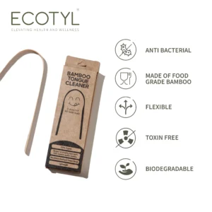 Bamboo Tongue Cleaner - Set of 2 - Image 4