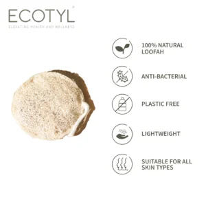 Natural Body Loofah - Set of 2 - Image 4