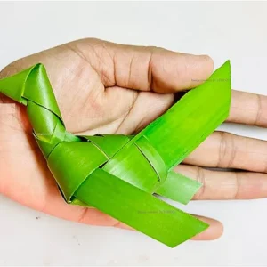 Hand Made Palm Leaf PARROT Hanging | Diwali Decoration | Pair of 2 - Image 5